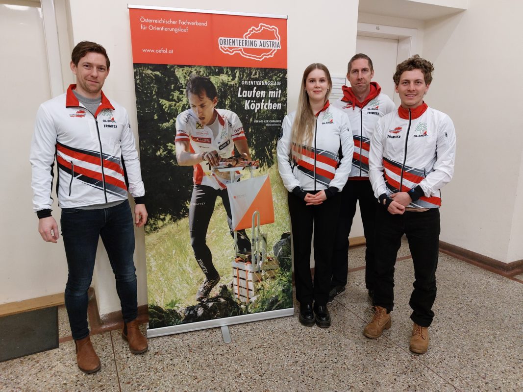 Lukas Scharnagl, Ann-Kathrin Tittel, Christoph Feigl und Florian Kurz